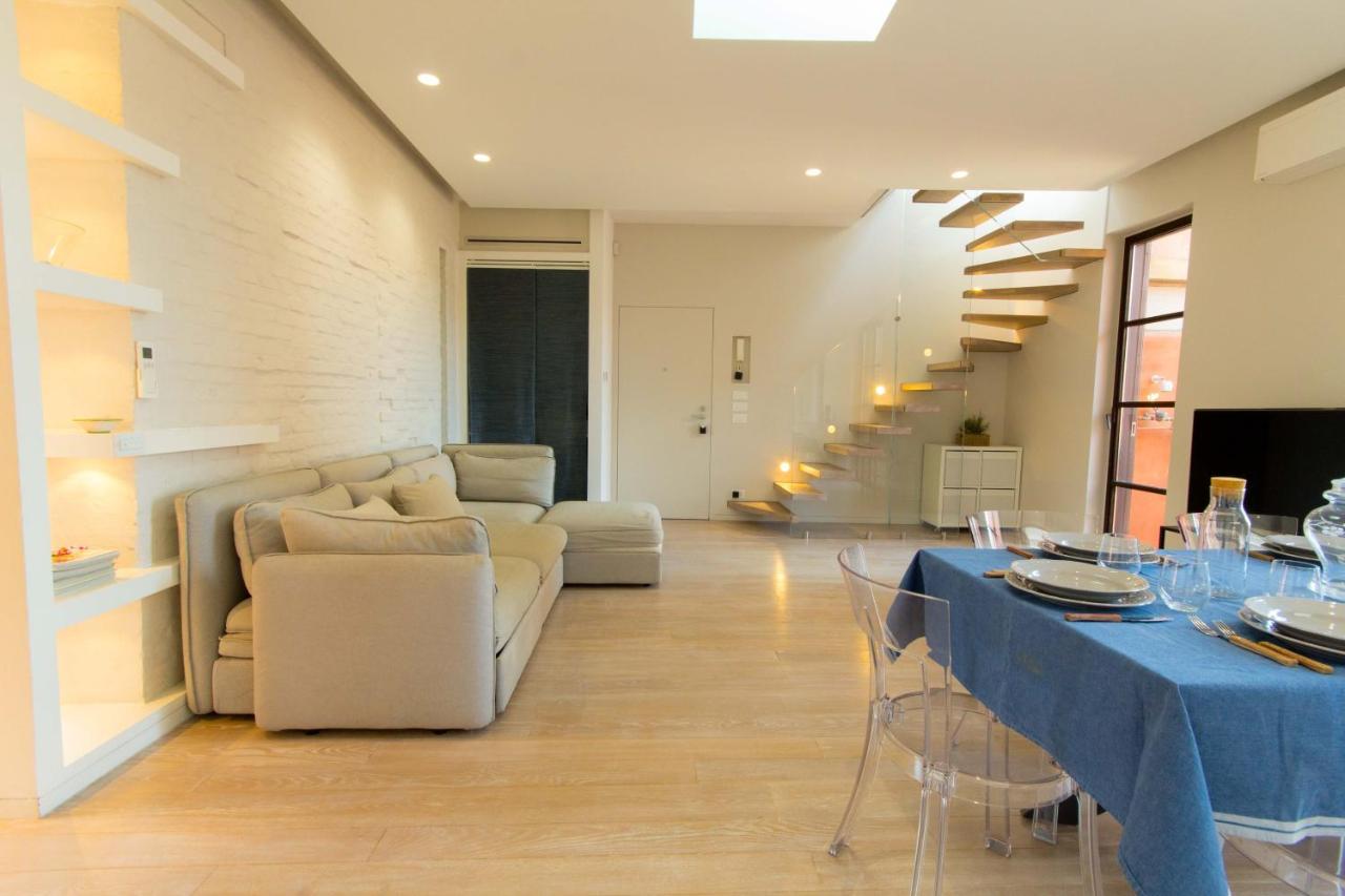 רומא Pelliccia 11 Trastevere Penthouse מראה חיצוני תמונה