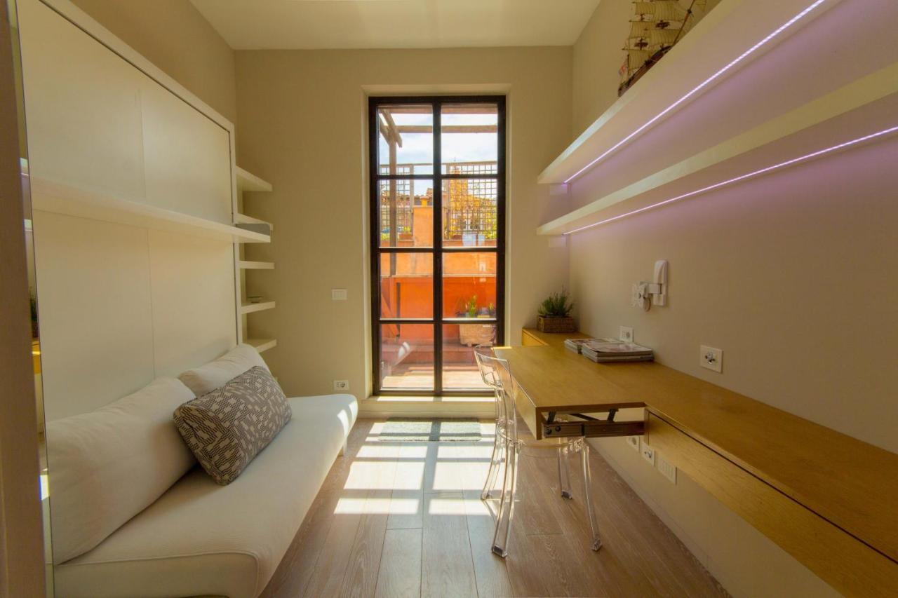 רומא Pelliccia 11 Trastevere Penthouse מראה חיצוני תמונה