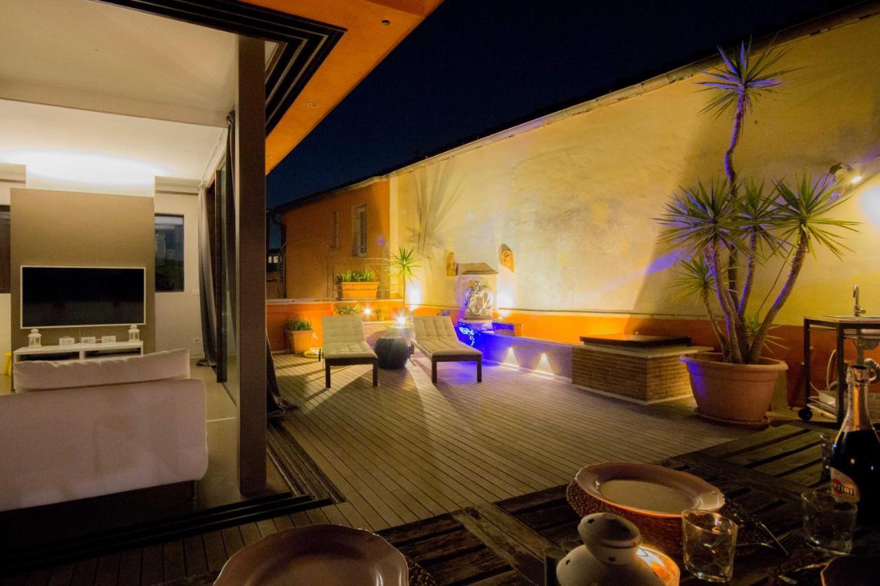 רומא Pelliccia 11 Trastevere Penthouse מראה חיצוני תמונה