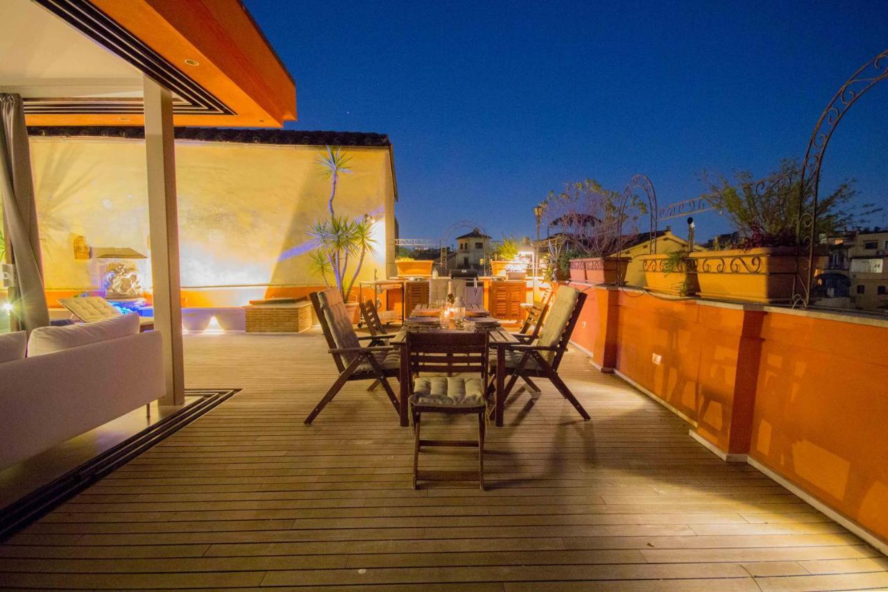 רומא Pelliccia 11 Trastevere Penthouse מראה חיצוני תמונה